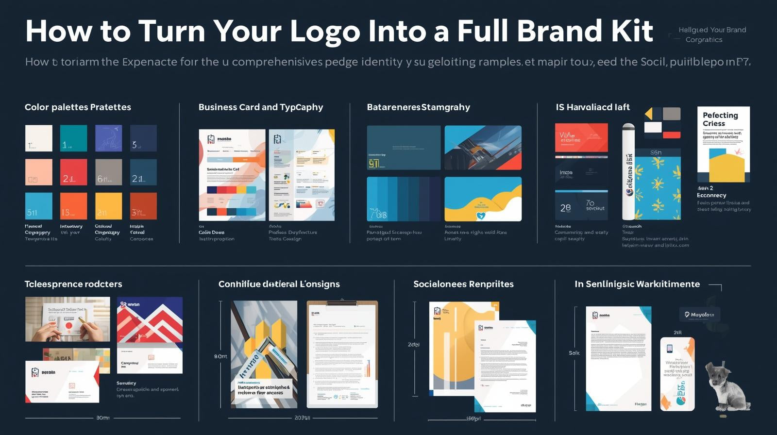 How to Turn Your Logo Into a Full Brand Kit
