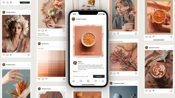 How to Use Your Brand Colors to Create a Beautiful Instagram Aesthetic