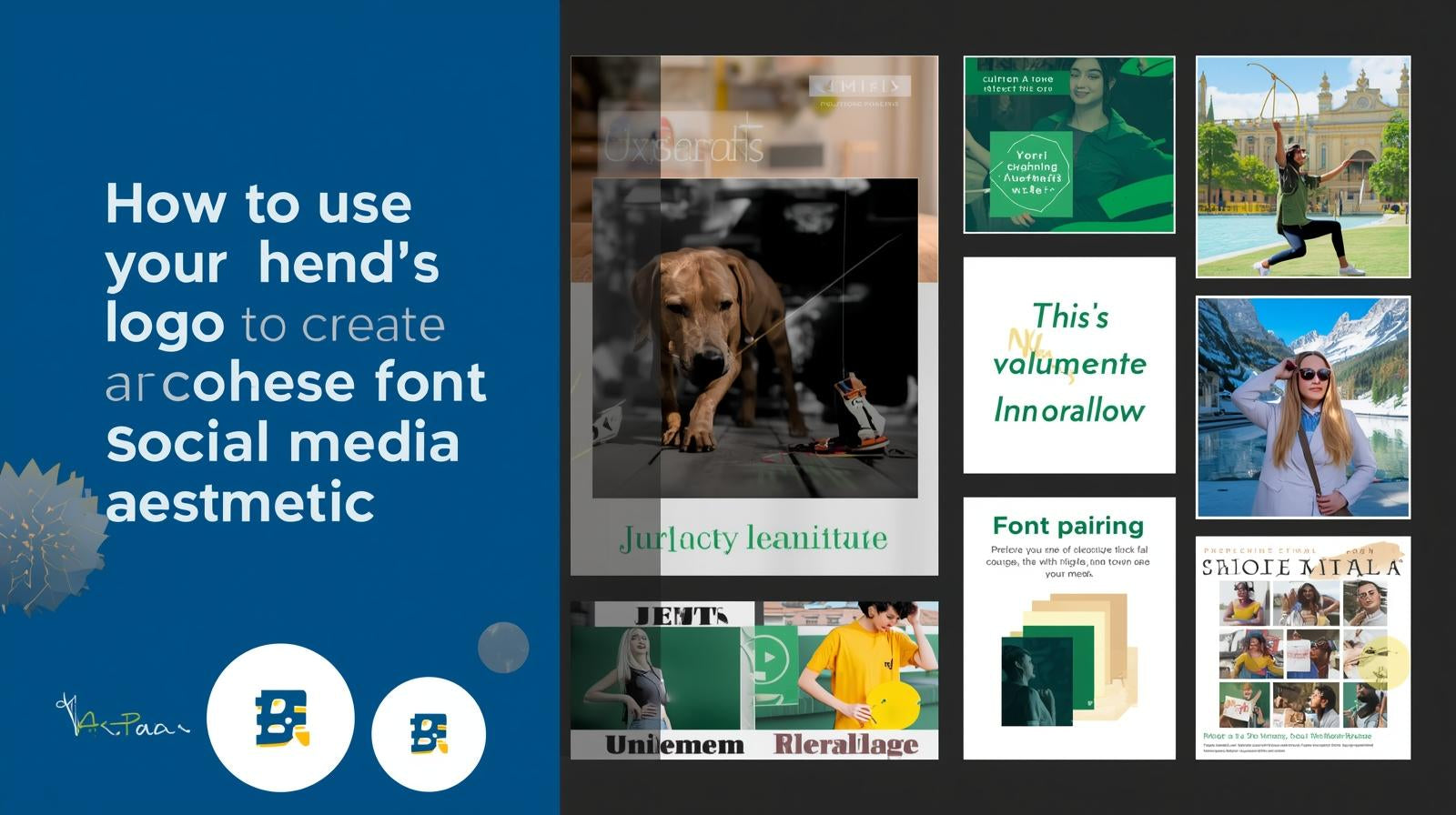 How to Use Your Logo to Create a Cohesive Social Media Brand Aesthetic