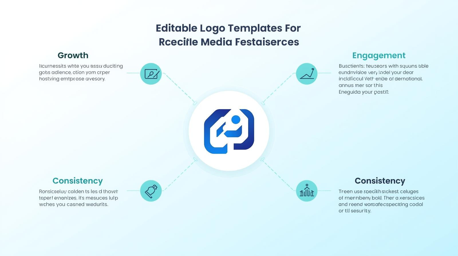 The Benefits of Using Editable Logo Templates for Social Media Branding