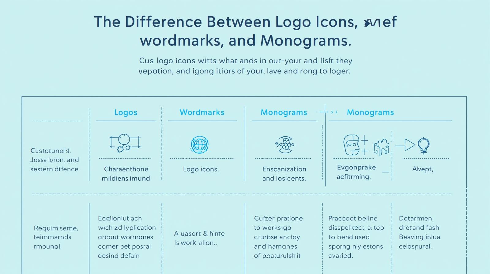 The Difference Between Logo Icons, Wordmarks & Monograms — And Which One You Need
