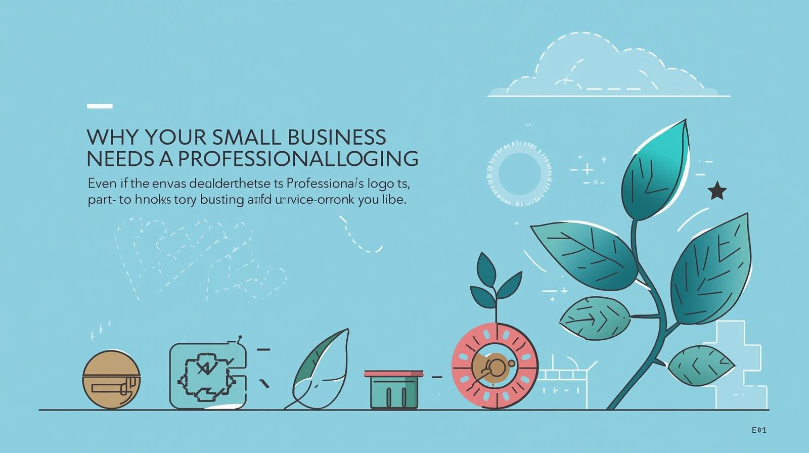 Why Your Small Business Needs a Professional Logo (Even If You’re Just Starting)
