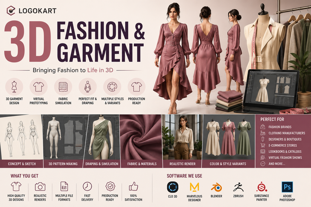 3D Fashion & Garment