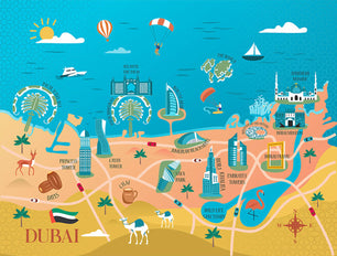 Create unique custom map illustrations and location artwork