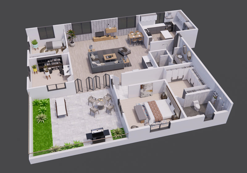 2D & 3D Floor Plan Design | Fast & High Quality