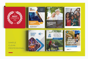 Design a modern and professional white paper