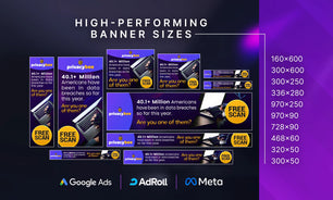 Design professional banner ads