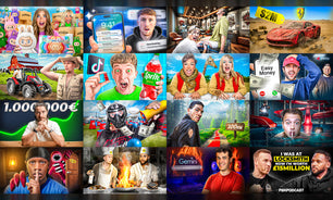 Design a mind blowing YouTube thumbnail for you