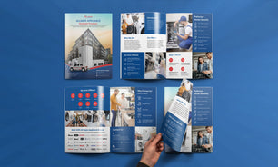 Design professional business brochure