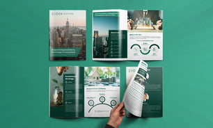 Design professional business brochure