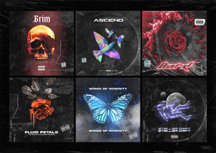 Design unique music album cover art