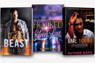 Design urban erotica romance book cover or KDP cover