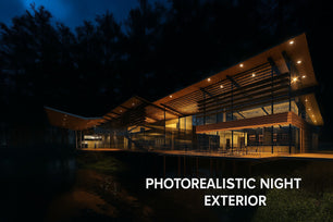 I will create photorealistic 3d exterior and interior renderings for your house