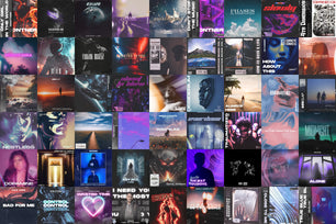Design creative music album cover art and song artwork