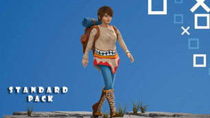 Create high quality 3d character models for games