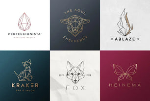Professional Geometric Logo Design with Clean Lines and Balance (Up to 7 Concepts)