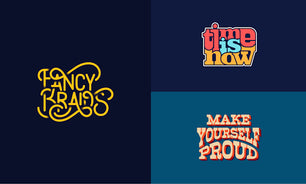 I will design a stylish custom lettering logo with personality (Upto 2 Concepts)
