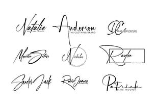 I Will Design an Elegant Custom Signature Logo for Your Brand Identity (Up to 7 Concepts)