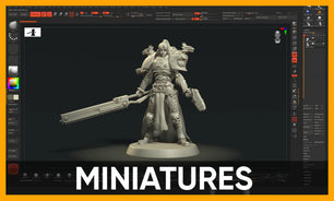 Sculpt a 3d model ready for 3d printing
