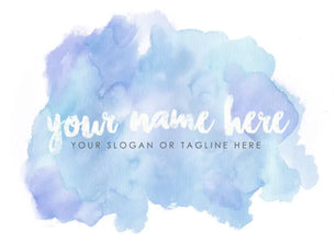 Custom Watercolor-Inspired Logo Design with Premium Quality (Up to 4 Concepts)
